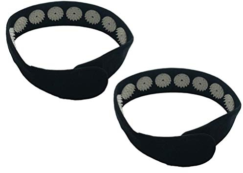EXCEART 2Pcs Akupressur Wraps Praktische Komfortable Akupunktur Massage Gürtel Stirnbänder für Kopf Stress Entspannung Yoga Fitness Täglichen Gebrauch Akupunktur Kopf
