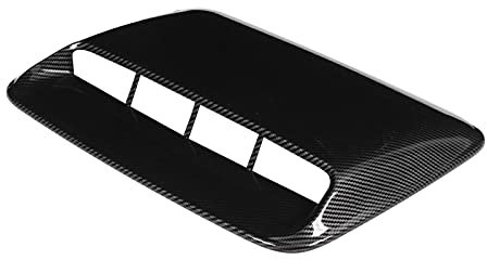 Hapivida Universal Car Hood Scoop, Decorative Air Flow Bonnet Vent Trim Cover, ABS Material, Easy Installation, for Automotive Replacement And Modification