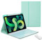 Chstls Funda Teclado para Xiaomi Pad 5 2021, Carcasa Retroiluminados Teclado QWERTY-US Inteligente Inalámbrico Desmontable Magnético con Ranura para Lápiz+Mouse para Xiaomi Pad 5 Pro 11 5G 2021, Verde
