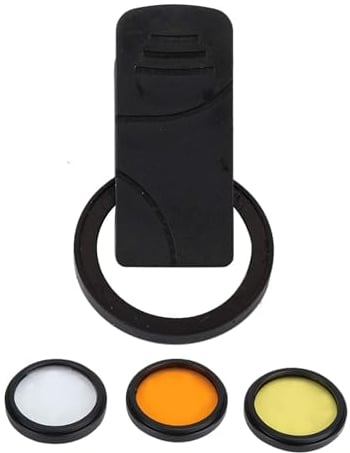Lenti per Cellulare, Set di filtri per Lenti HD Clip-on Giallo Arancione Lenti per Vista Macro Acqua di Mare Acquario Cilindro di Corallo Kit di Lenti per Fotografia Subacquea con Filtro Macro