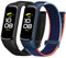 Huamanlou Armband Kompatibel mit Samsung Galaxy Fit 2 Armband, Nylon Atmungsaktives Verstellbares Uhrenarmband Sport Ersatzarmband für Galaxy Fit 2