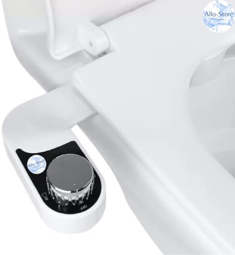 Bidet de Toilettes Allo-Store avec Buses Rétractables et Commandes Intégrées
