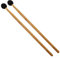 FSSTUD 2 Pcs Gummi Percussion Mallet Small Head Mallets Percussion Drumsticks Keyboard Music Mallet Tongue Drum Sticks with Wooden Handle Percussion Instrument Kit 32cm