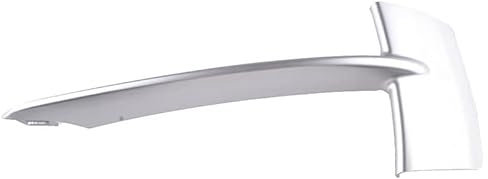 Autoteil Chrom-Zierleiste for Stoßstangengrill vorne links 51117303113 for BMW X5 F15 35I 35Ix 35Dx 40Ex 2014 2015 2016 2017 Autoteil