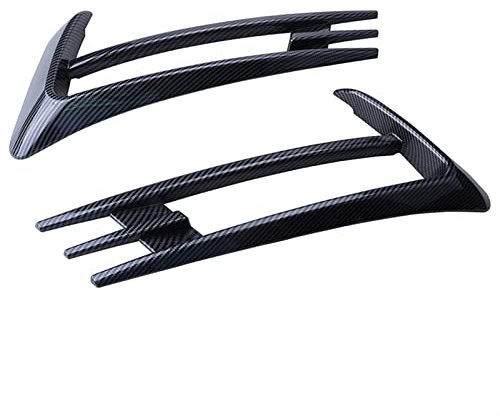 Griglia Paraurti Fendinebbia Griglia Di Copertura Paraurti Anteriore Telaio Della Lampada Trim Misura Per Golf 7 MK7 Per 2014-2017 Griglia A Rete In Ventilazione