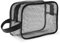 Mesh Shower Caddy Bag, Toiletry Bags Shower Bag Black Portable Rectangle Bathroom Travel Organizer Quick-Dry Shower Mesh Bag for Gym Travel Camping College Dorm Room Bathroom (Medium)