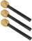 Warmhm 3pcs Boys and Girls Microphone Models Fake Microphone for Decor Lightweight Party Favors Toy