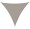 vidaXL Vela Parasole 160 g/m² Triangolare 3,6x3,6x3,6 m in HDPE, Vela ombreggiante, Ombra da Patio, tettoia ombreggiante, Vela da Giardino, tettoia