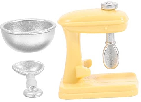 Kisangel Mini Blender Model Miniature Toy for Doll House Toy Play Kitchen Set for Boys and Girls Ages 4-8