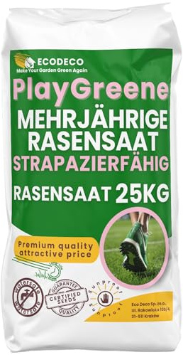 Semillas Cesped Resistente y Crecimiento Rápido 25kg