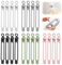 Reusable Silicone Cable Ties, 20 pcs Multi-Purpose Data Cable Organizer for Home, Office, Travel, Stretchable Wire Ties for Cables,Snacks,Umbrellas (20 pcs/10.5 cm)