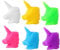 OFFSCH 12pcs Silicone Glass Cup Markers Vibrant Colors for Easy Identification at Parties Reusable and Easy to Clean Unique Unicorn Design Food Grade Silicone for Wine Glasses