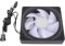 Dpofirs CPU Cooler, Computer Case -Fan 9 Blades 3 PIN ARGB 800 to 1800 Rpm 120 Mm for Computer (Forward Blades)