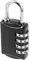 Sosoport Locker Lock Combination Padlock for Gym and School Lockers Corrosive Design Keyless Security for Travel and Storage Portable and Versatile Locking
