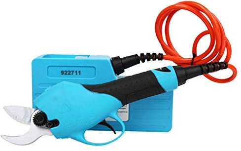 Herramienta de jardín: Tijeras eléctricas de 450 W, podadora eléctrica de 36 V, 4400 mah, batería de Litio, Tijeras de podar eléctricas, Tijeras de huerto para árboles frutales, he