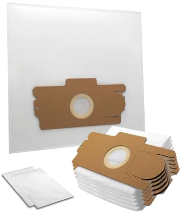 MisterVac | compatible avec les sacs de rechange pour sacs d'aspirateur 20 pièces AEG Vampyr 408