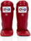 Fairtex SP3 Muay Thai Schienbeinschützer für Herren, Damen, Kinder | MMA-Training| Hochwertig, Leicht & Langlebig | Vermeiden Sie Schienbeinschienen während des Trainings(Medium-Rot)