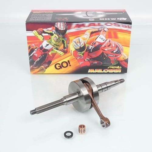 Malossi - Albero motore per scooter MBK 50 Stunt 53 7621 / RHQ asse Ø 10 mm