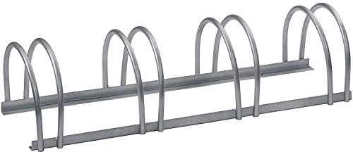 Alberts 698294 Mehrfach-Fahrradständer | 4 Einstellplätze, freistehend | feuerverzinkt