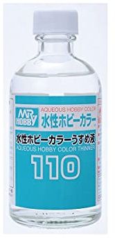 GSI Creos Mr Aqueous 110ml Hobby Matte Acrylic Paint Thinner