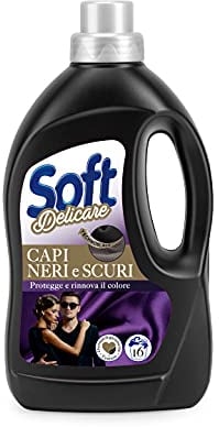 Soft - Black Flüssigwaschmittel für Wäsche - 1000 ml