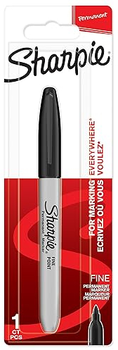 SHARPIE Permanent Marker | Marker Stifte mit feiner Spitze | schwarz | 1 Stück