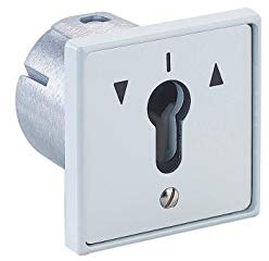 Selettore a chiave a cilindro europeo, per saracinesca, cancello elettrico, interruttore contatti, da incasso - THIRARD