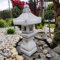 Steingarten Ornament Japanische Laterne/Pagode TACHI-GATA-Oki