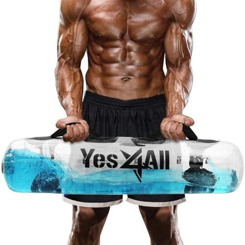 Yes4All Aqua Weight Bags for Full Body Training - Substitute for Sandbag, Gym Bag - Portable Stability Fitness Equipment - Perfect Agility, Durability, Strength Workouts For Indoors And Outdoors