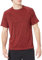 Amazon Essentials Herren Schmal Geschnittenes, Kurzärmeliges, Schnelltrocknendes UPF 50-Bade-T-Shirt, Rot Meliert, M
