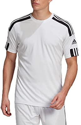 adidas Herren Squadra 21 Jersey, White / Black, M