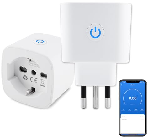 ANTELA Prise intelligente, 2 pièces, Switch, Automatique