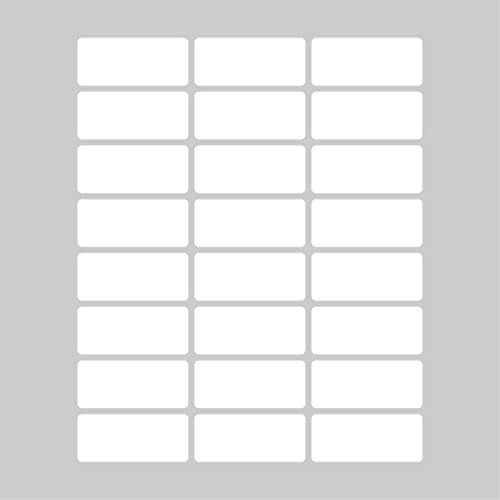 24 x Blank Plug Labels/Stickers That Help Identify Which Plug is Which