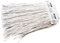 10 pz ricambio mop cotone professionale a fascia gr. 400 Bianco