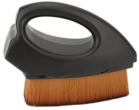 Foundation Brush Flat Top für Flüssiges Make-up, Liquid Powder Foundation Brush mit Soft Fiber und Cover