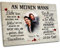 Love Faith Besonders (an ihn) Paar-Leinwand 30 x 20 cm - Personalisiertes Wandbild als Geschenk für Mann/Freund mit eigenem Foto