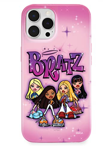 VELVET CAVIAR x Bratz Schutzhülle für iPhone 13 Pro – kompatibel mit MagSafe – 3 m Fallgetestet – Rosa, Airbrush Angels