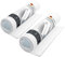 BIBODU Pack 2 Rollos Goma Eva Blanca 5mm grosor | Tamaño 150 cm x 32cm, Densidad 80 kg/m3 | Goma Eva Blanco para Manualidades DIY, Disfraces Cosplay, Halloween | Apto Niños y Niñas
