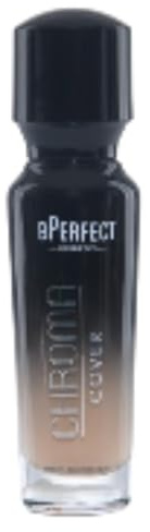 BPerfect Chroma Cover Mattierende Grundierung – Flüssiges Gesichts-Make-up mit Hyaluronsäure und Vitamin E – Weiches mattes Finish – 30ml – Shade 16 - N5 Medium Neutral Golden Tan