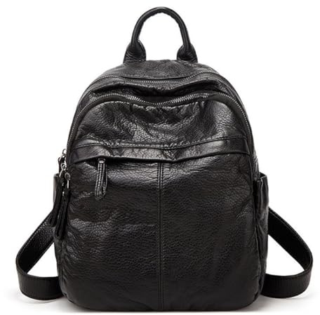 MEIWENMI Damen Tasche Rucksack Handtasche Frauen Klein Anti Diebstahl backpack PU Leder Casual Travel Backpack Weekender 55104