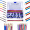 Ssighuyx PH2.0 to Dupont2.54 JST Connector Dupont Connector Kit and Pre-Crimped 22AWG Cable,Compatible with JST-PH 2.0mm & Dupont 2.54mm Cable 1/2/3/4/5/6/7/8/9/10Pin Housing 16cm Wire (PH-to-Dupont)