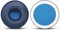MDR-XB450AP - Cuscinetti auricolari di ricambio in pelle proteica, compatibili con cuffie Sony MDR-XB550AP MDR-XB450AP MDR-XB450 XB650BT Extra Bass On-Ear (blu)