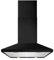CDA ECH63BL 60cm Chimney Hood - Black