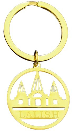 Langlebiger Yazidi-Souvenir-Schlüsselanhänger, Yezid-Tempel-Schlüsselanhänger, Schlüsselanhänger für Damen und Herren, Gd, A