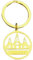 Langlebiger Yazidi-Souvenir-Schlüsselanhänger, Yezid-Tempel-Schlüsselanhänger, Schlüsselanhänger für Damen und Herren, Gd, A