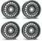4x Alcar Stahlfelgen 4-9890 7.0Jx16 ET37 5x112 kompatibel mit Mercedes Benz C ClC CLK