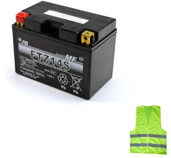 COMPATIBILE CON CF MOTO MT 450 DA ANNO 2024 AL 2024 BATTERIA YTZ14S FURUKAWA FTZ14S FORNITA PRONTA E CARICA PER L'UTILIZZO BATTERIE 11,6 AH 12VOLT ATTIVATA GEL