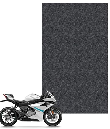 Garage Floor Mat, Waterproof Felt Oil Spill Rug for Car and Gym, Reusable Anti-Slip Maintenance Pad, Washable Flooring Carpet for Garage, Outdoor Workout, or Home Workshop Use