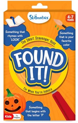 Skillmatics Found It – Scavenger Hunt, Search & Find Card Game for Kids