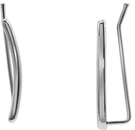 Heideman Ohrstecker Damen Saphira geschwungenes Design Edelstahl | Femininer Schmuck für Frauen in verschiedenen Farben, hautfreundlich, ideal zum Verschenken